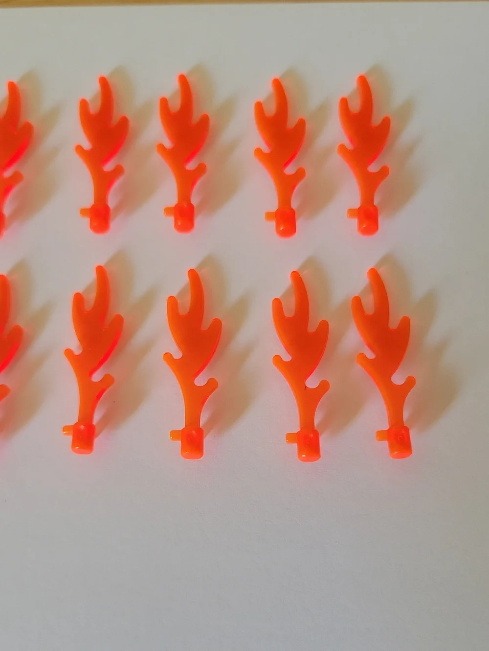 Lego Neon Orange Flames